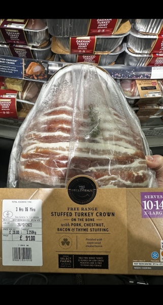 AIBU to feel ripped off by M&S and the Turkey "crown" I bought