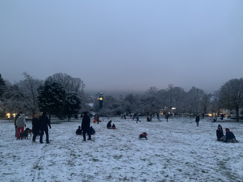 Is it snowing where you live?