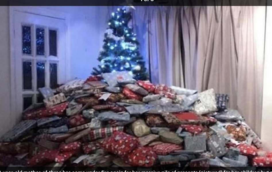 Show me your present pile