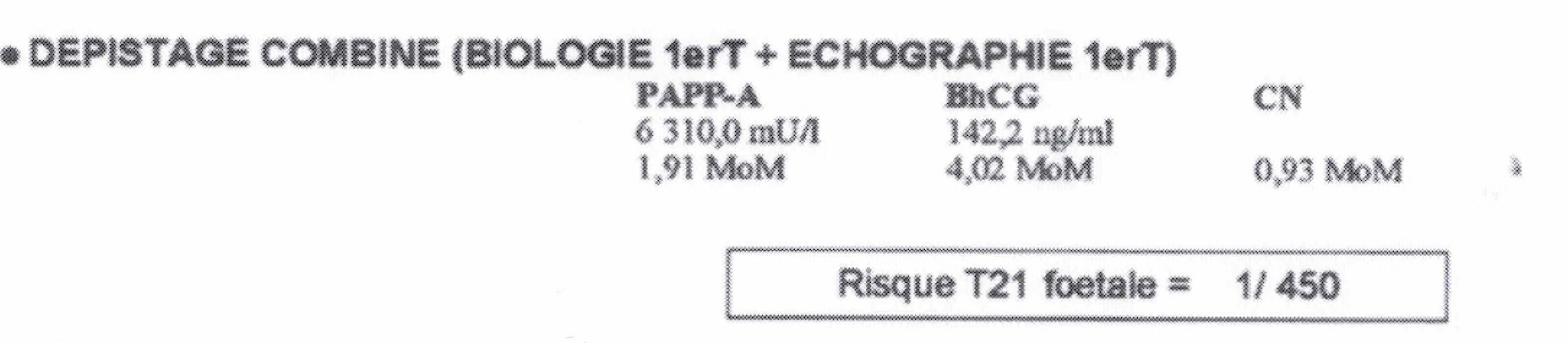 13 week Harmony test