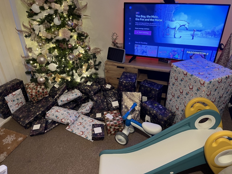 Show me your present pile