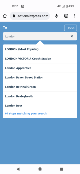 London appointment on 3rd Jan - no trains. No way round it?