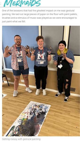 Change of CEO at mermaids…