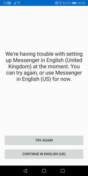 Facebook messenger problems since last night. Anyone?