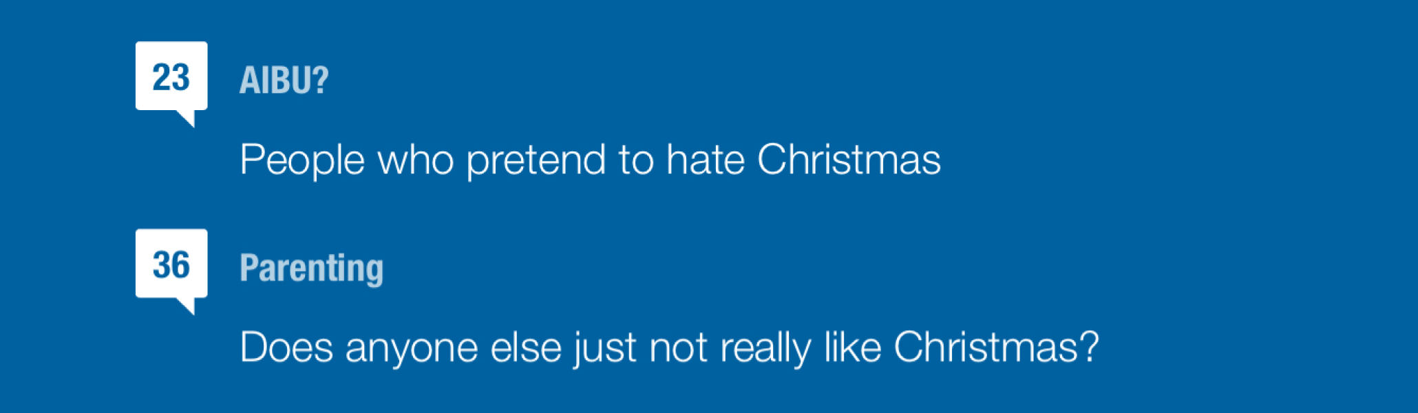 People who pretend to hate Christmas 