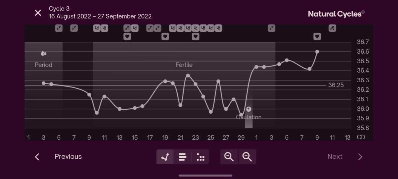 Boy or girl guesses based on bbt chart!