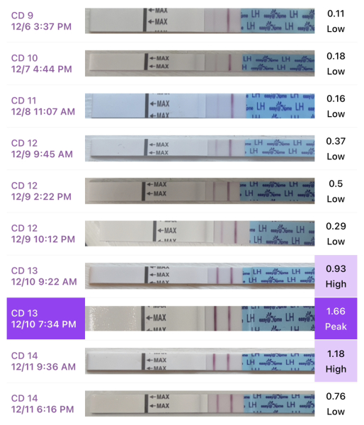 Ovulation testers??