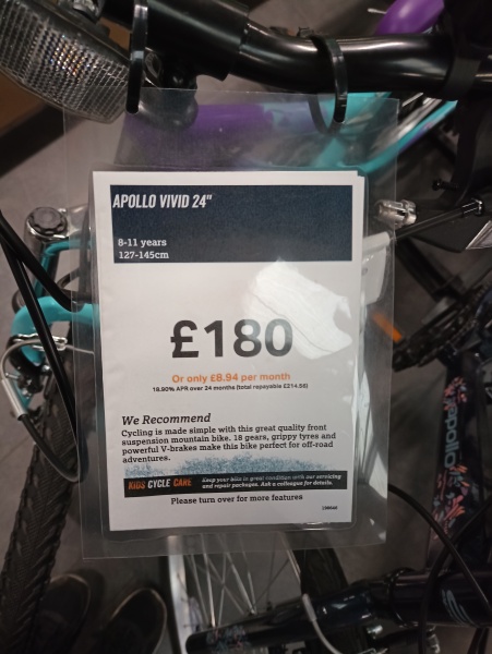 Bike sizes. So stressed. 