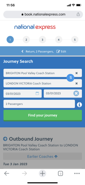 London appointment on 3rd Jan - no trains. No way round it?