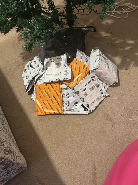 Show me your present pile