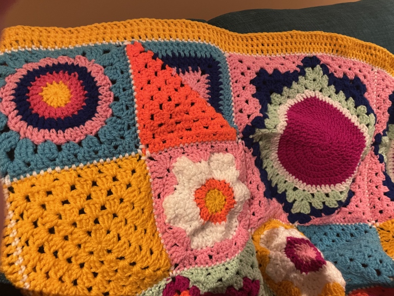 It's Crochet,  Knit & Natter 9: So Many Projects, So Little Time. (Oh well - I almost made it rhyme!)