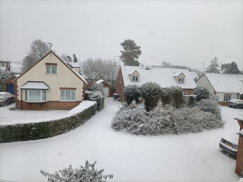 Is it snowing where you live?