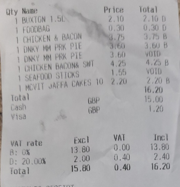 Have I been over charged?