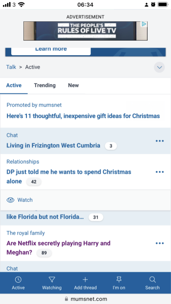 Can we have the ability to hide a thread without opening it? 