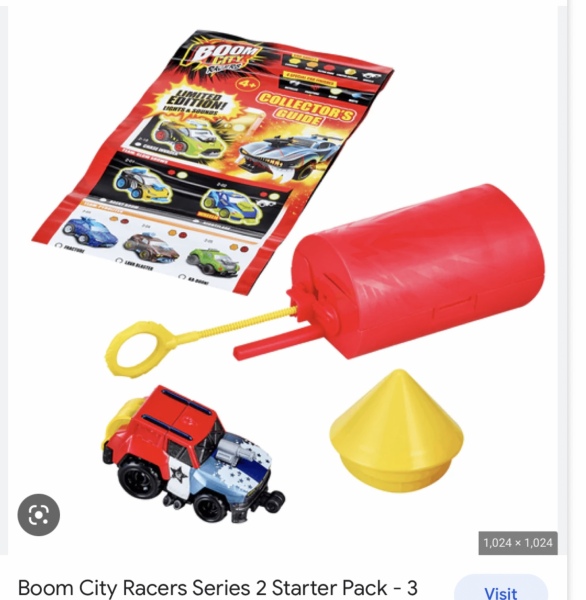 Can anyone help please? Request for Boom City Racer ‘Cop That’ police car! 