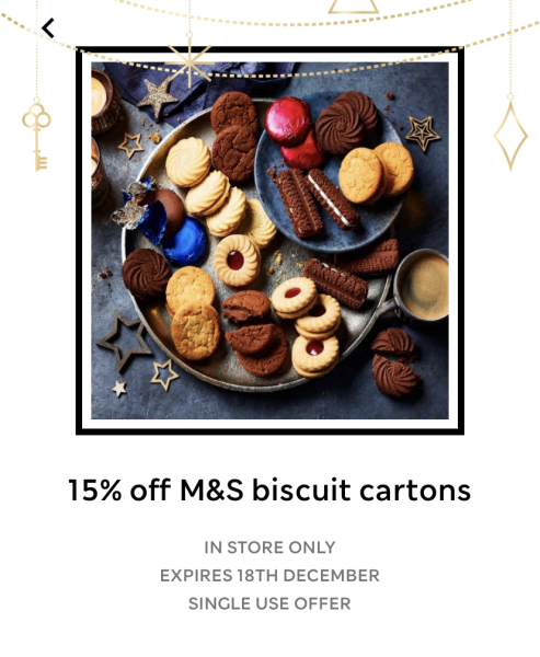 M&S Sparks 12 Days of Christmas