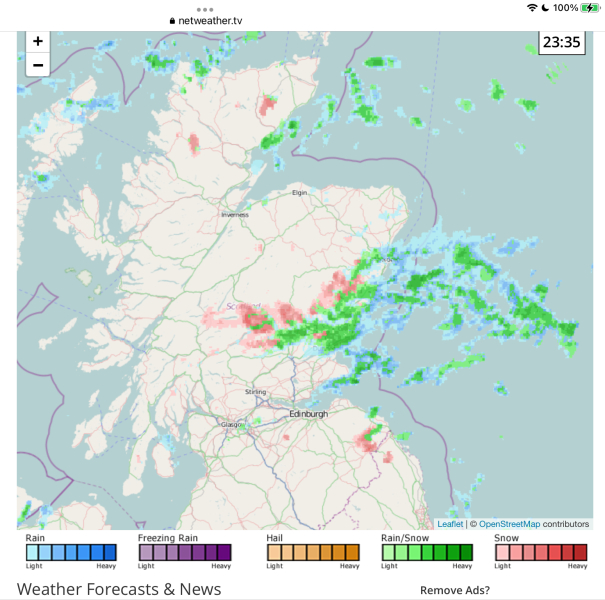 Hands up who's got snow, location and pictures please