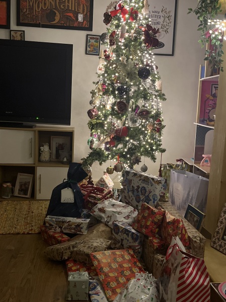 Show me your present pile