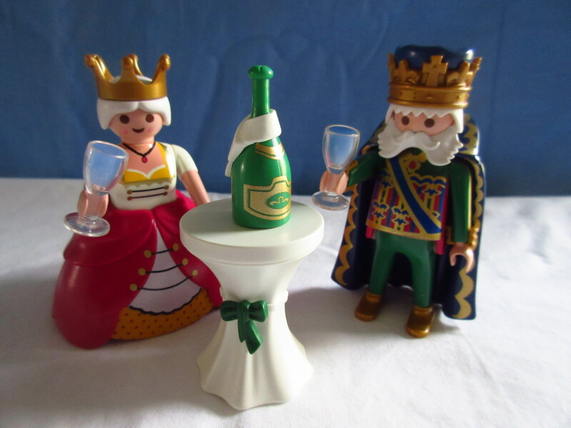 It's the start of advent for the Playmobil people in our house...