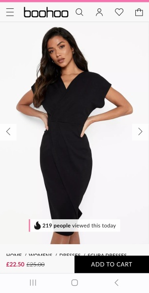 Wearing an unflattering outfit to a party 