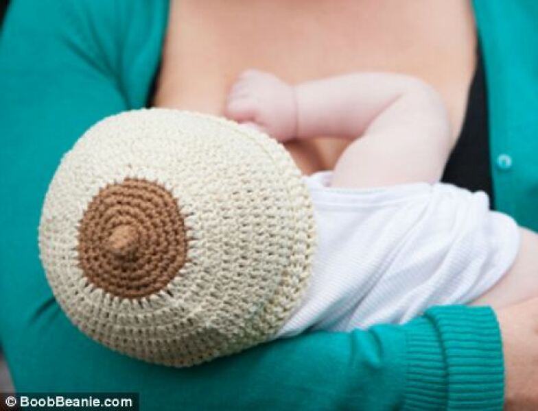 I feel awkward breastfeeding in front of men. How do I get over it