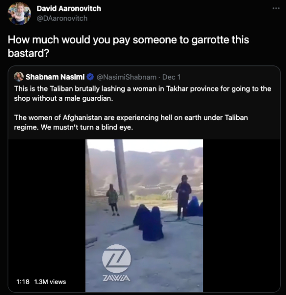 Afghan women banned from parks