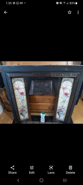 How to restore & FIT this cast-iron fireplace?