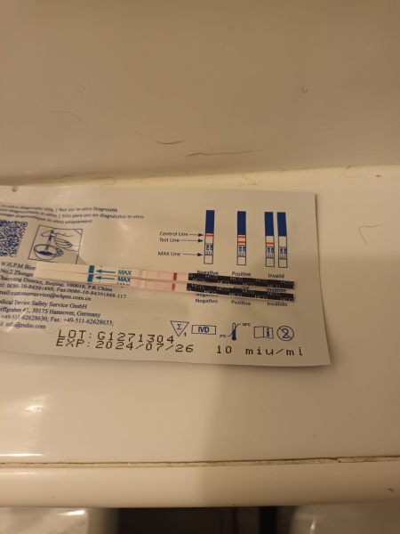 Faint positive? 