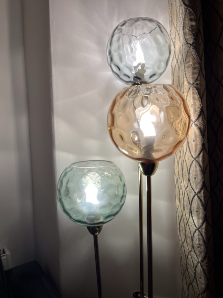 Bet you can't guess where this lamp is from...