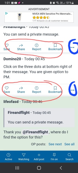 to ask how to contact a poster?