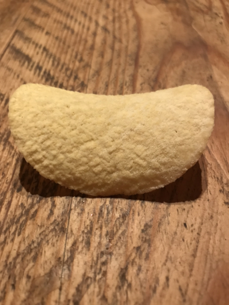 How do you eat a Pringle?