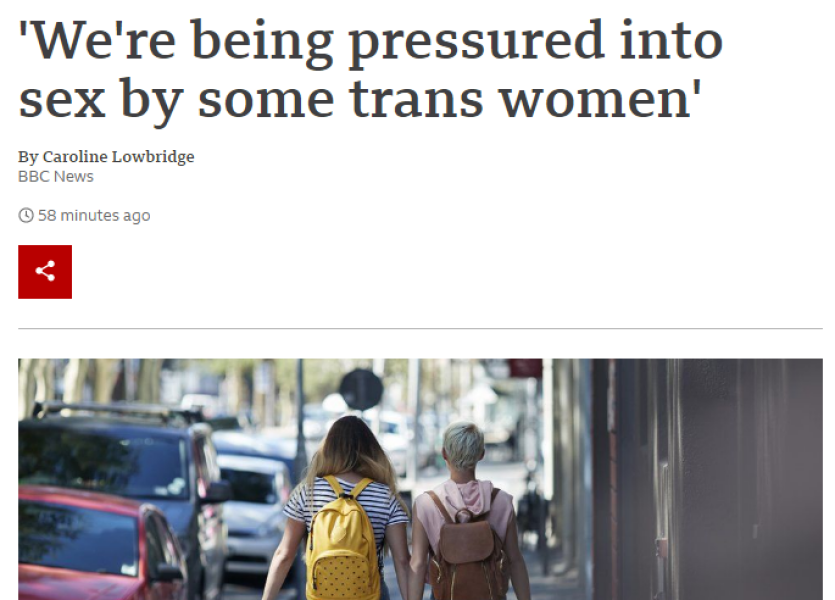 BBC Article - Change of wording