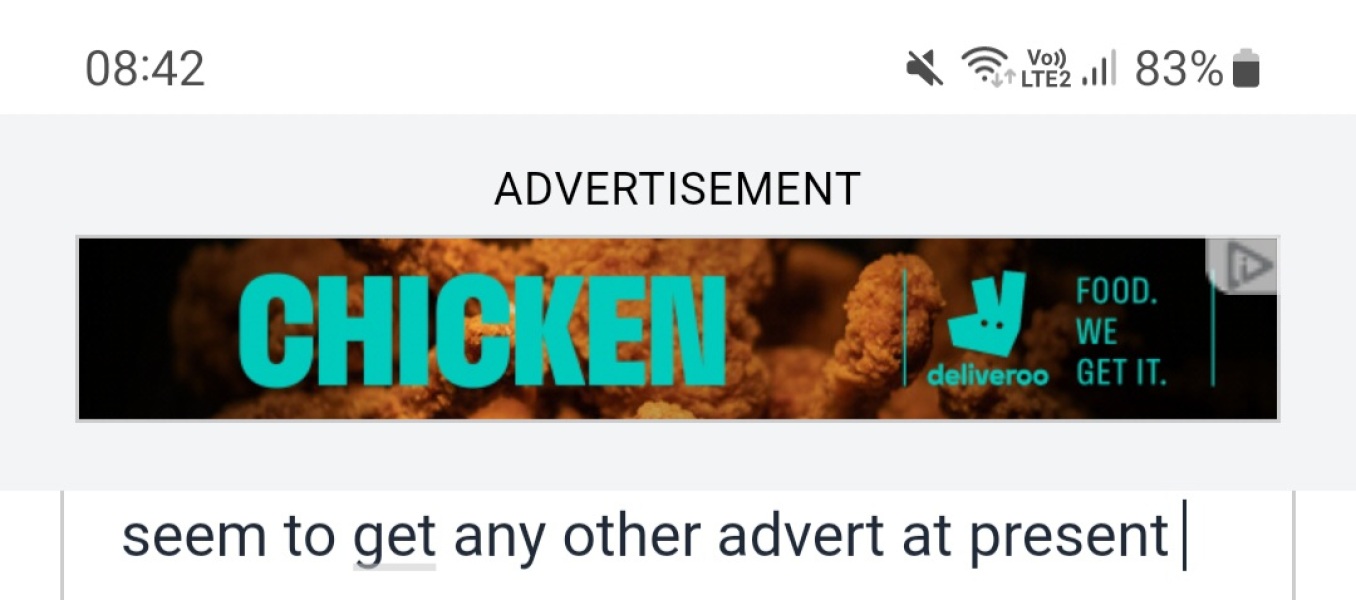 Big paragraphs appearing when I try to reply to threads 