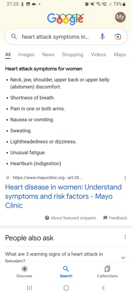 Sudden vomiting and back pain