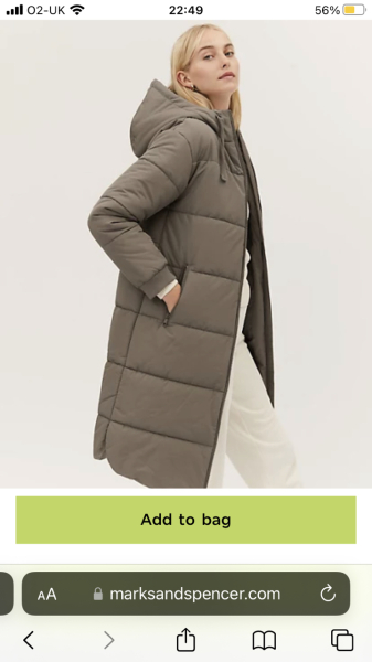 Help me find a very warm long coat on a budget