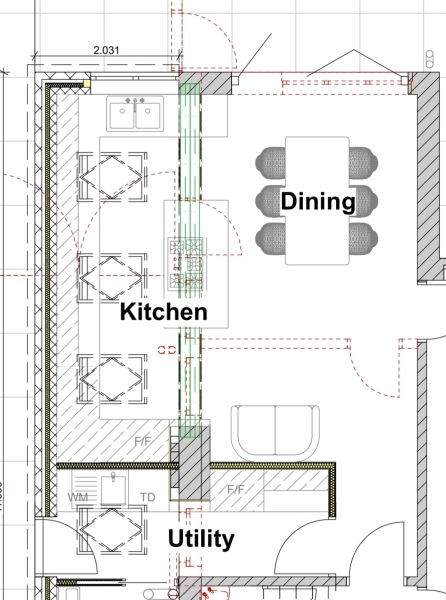 If you have a sitting area in your kitchen … 