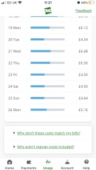 What would you make of this? (Energy usage)