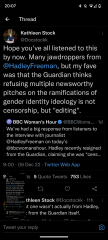 Hadley Freeman on Woman's Hour shortly