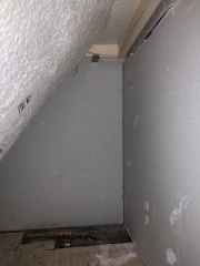 Plumber damaged bath while fitting it