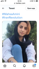 Solidarity with the brave women of Iran
