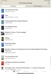 50 Books Challenge 2022 Part Seven