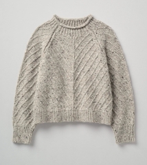 Can you find me an investment wool jumper in black?