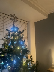 How can I fit curtains on this window? 