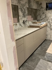 Fitted bathroom furniture