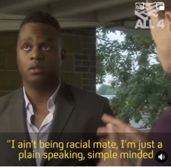 The Lady Hussey racism thing