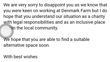 Wild Womyn Workshop... another case of discrimination