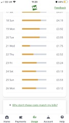 What would you make of this? (Energy usage)
