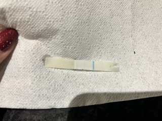 Faint line? 