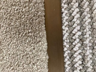 Advice re mixing carpet- can't match for new stairs!