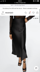 Help please - what top to wear with satin midi skirt?